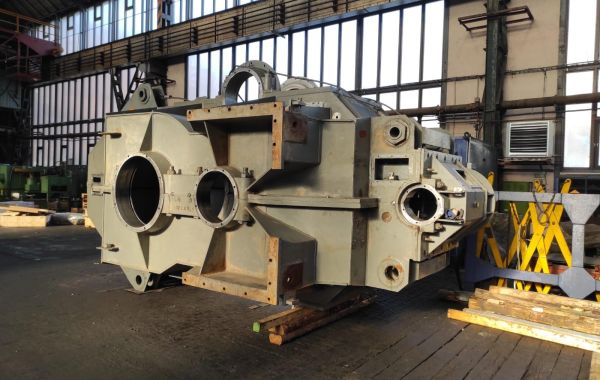 Oprava převodovky pro rypadlo