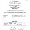 Certifikát- 15085-2 CZ