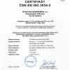 Certifkát - 3834-2